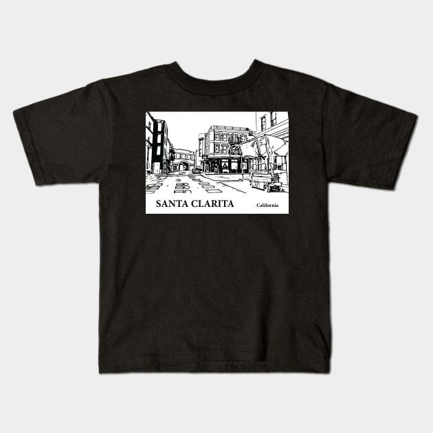 Santa Clarita - California Kids T-Shirt by Lakeric